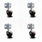 Service Caster 2.25 Inch Windsor Antique Soft Tread Ball Caster - Side Mount Bracket, 4PK SCC-GR01S214-DCR-WA-71678-4-CB180-4 - alternate 1